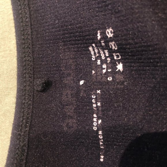 Garage, Black Three Holed Crop Top. Size US S. - Picture 5 of 5